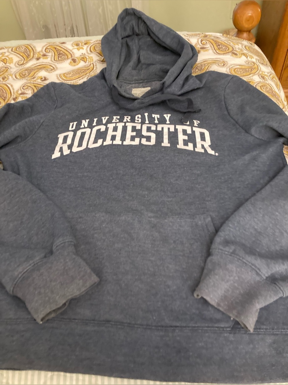 University of Rochester Hoodie Kangaroo Pouch Size Large